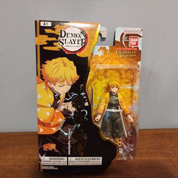 Demon Slayer Ultimate Legends Figure Bandai Tanjiro Inosuke Zenistu In Hand - Picture 5 of 8